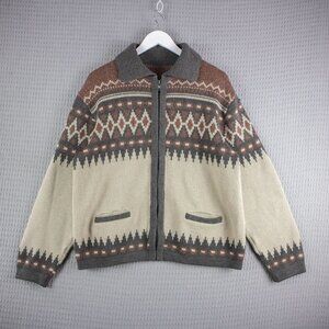 White Ram Vintage 70s Men's Cardigan Sweater M Canada